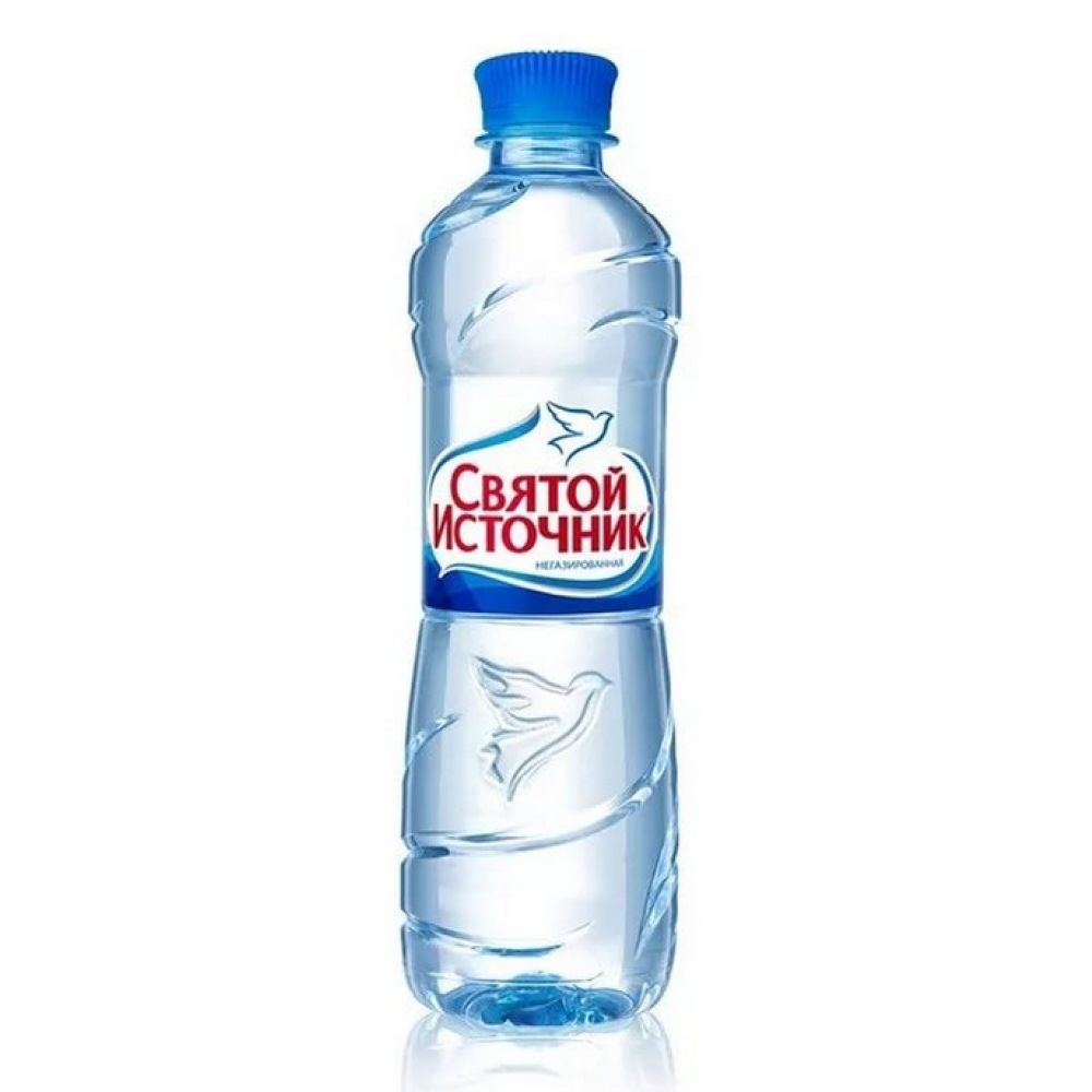 Святой источник вода минеральная без газа ПЭТ 0,5л