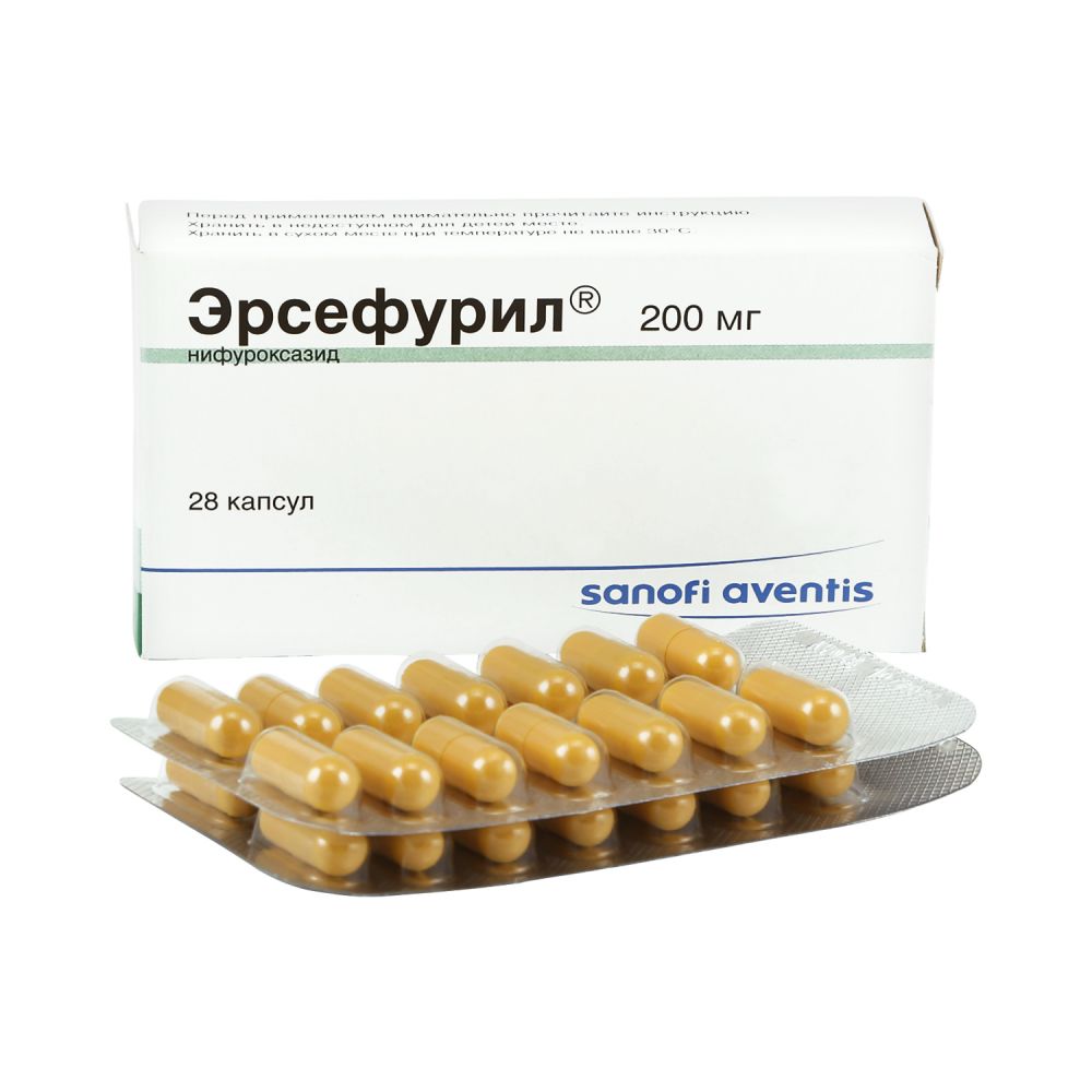 Эрсефурил капс. 200мг №28