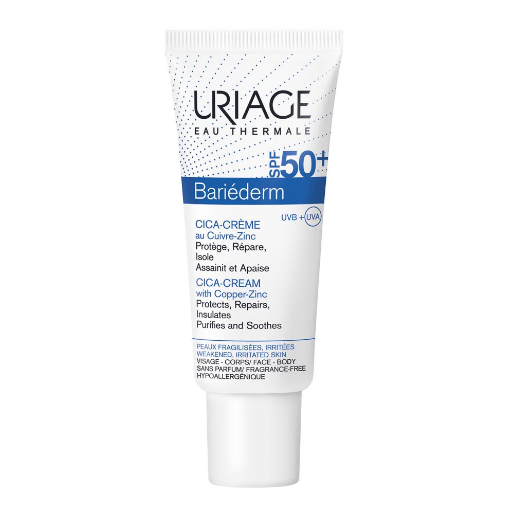 Урьяж Барьедерм цика-крем д/лица SPF 50+ Cu-Zn 40мл