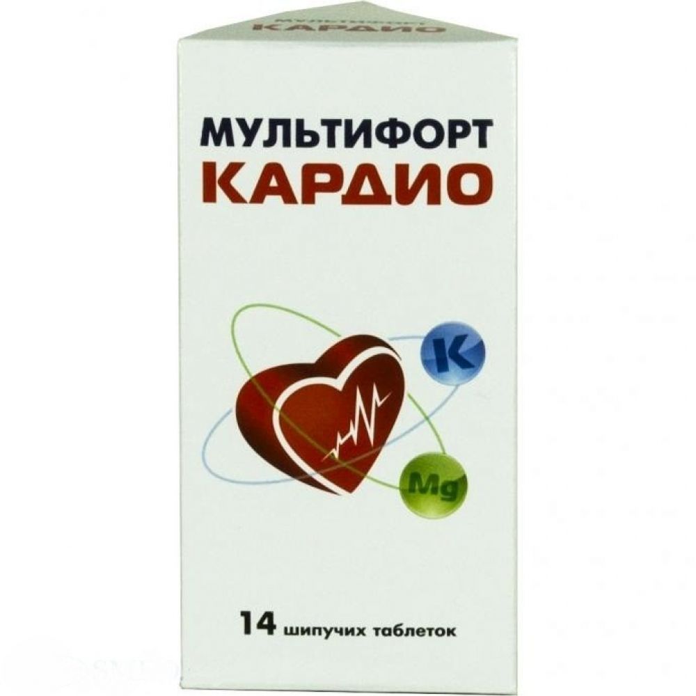 Мультифорт Кардио таб.шип. №14