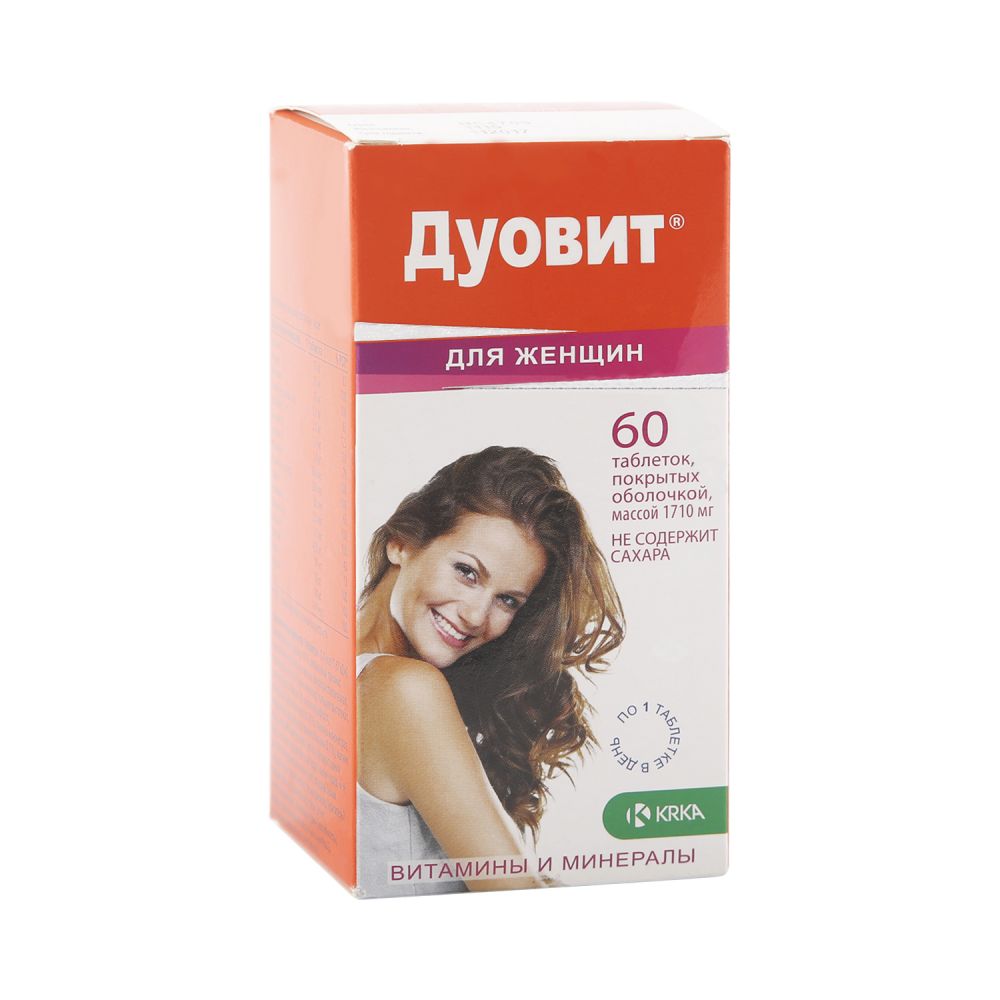 Дуовит д/женщин таб.п/о №60