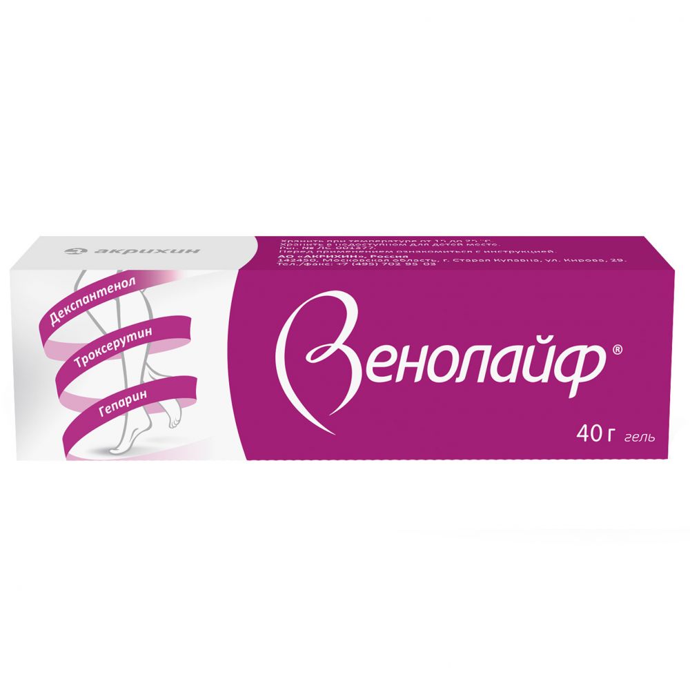 Венолайф гель 40г