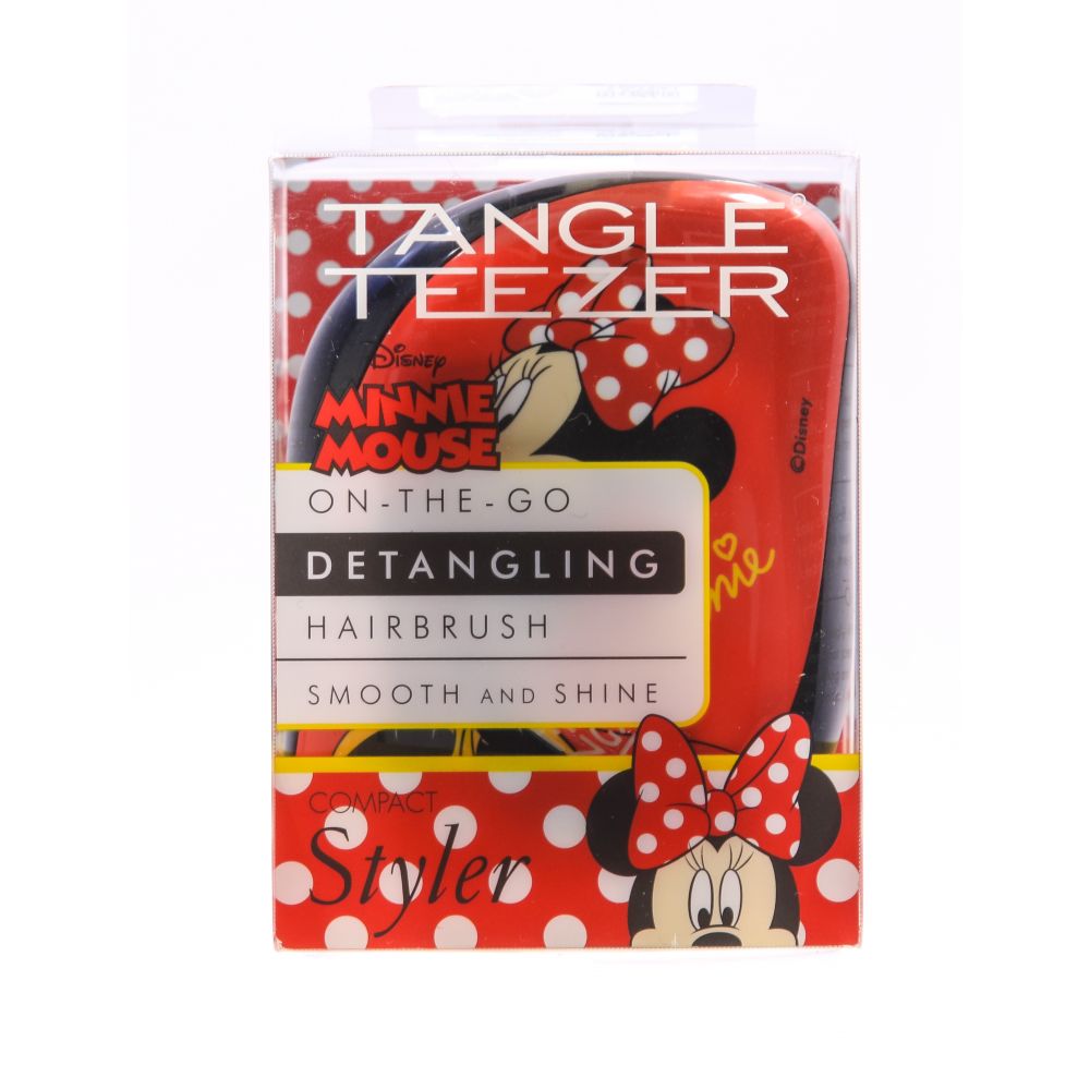 Тангл Тизер Расческа Minnie Mouse Rosy Red красный