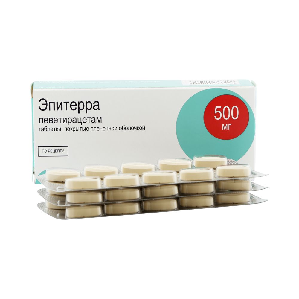 Эпитерра таб.п/о плен. 500мг №30