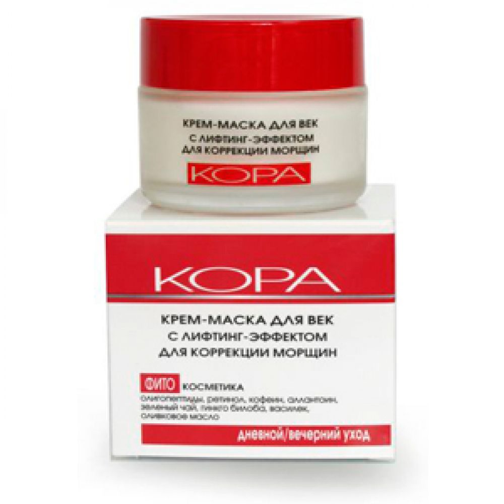 Кора крем-маска д/обл.вокруг глаз лифтинг эффект 50мл 40395