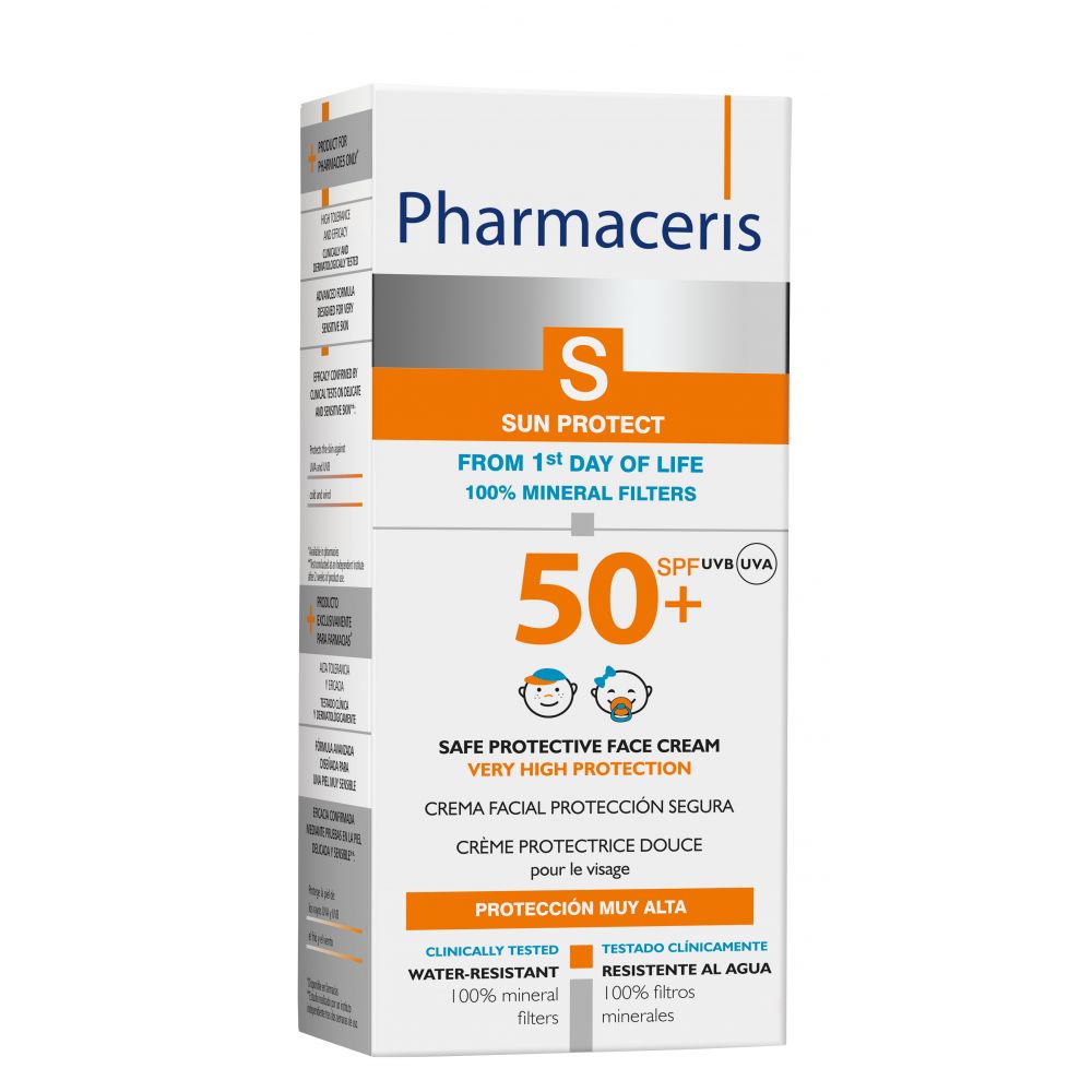 Фармацэрис S крем д/лица безопасный защитный с первых дней жизни SPF50 50мл