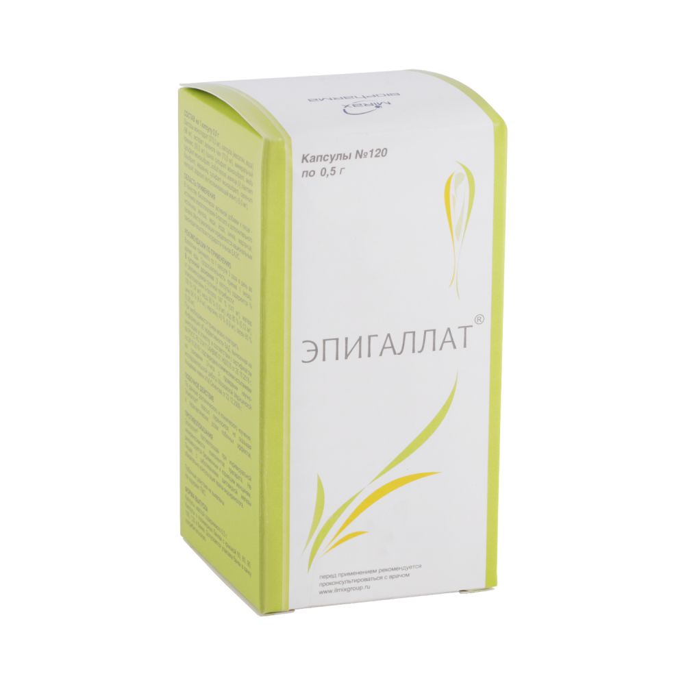 Эпигаллат капс. 500мг №120