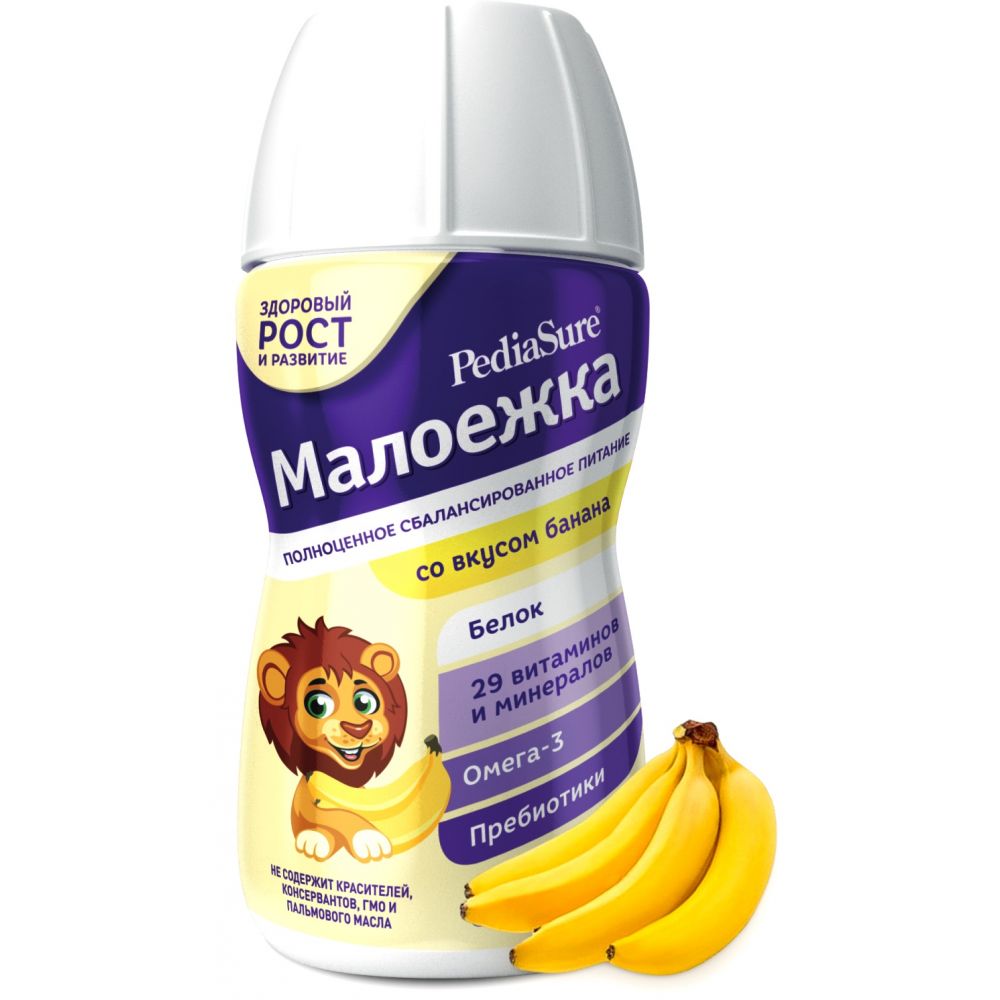 ПедиаШур малоежка банан 200мл