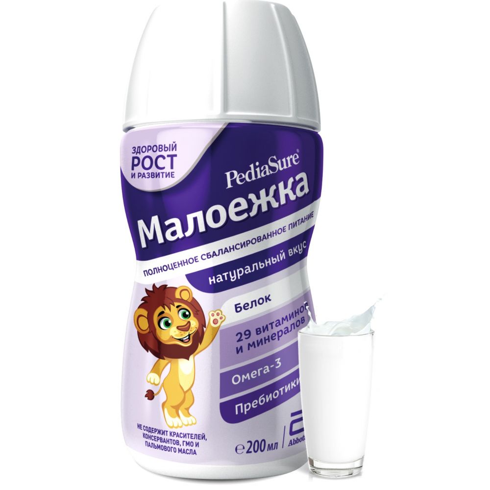 ПедиаШур малоежка натуральный 200мл