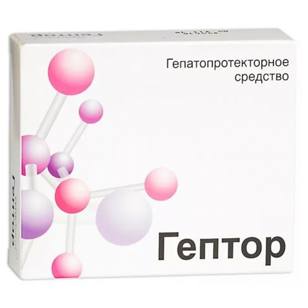 Гептор таб.п/о раствор./кишечн. 400мг №40