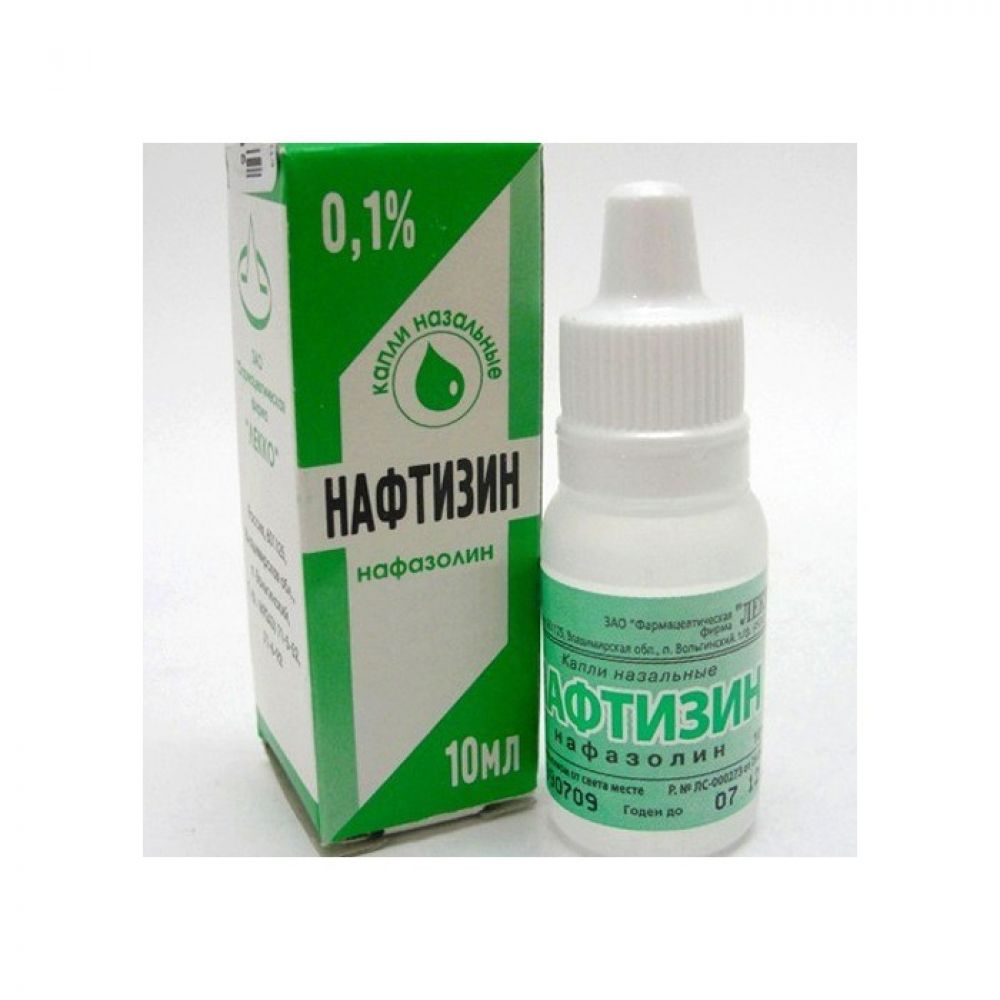 Нафтизин фл.-кап. капли наз. 0,1% 15мл