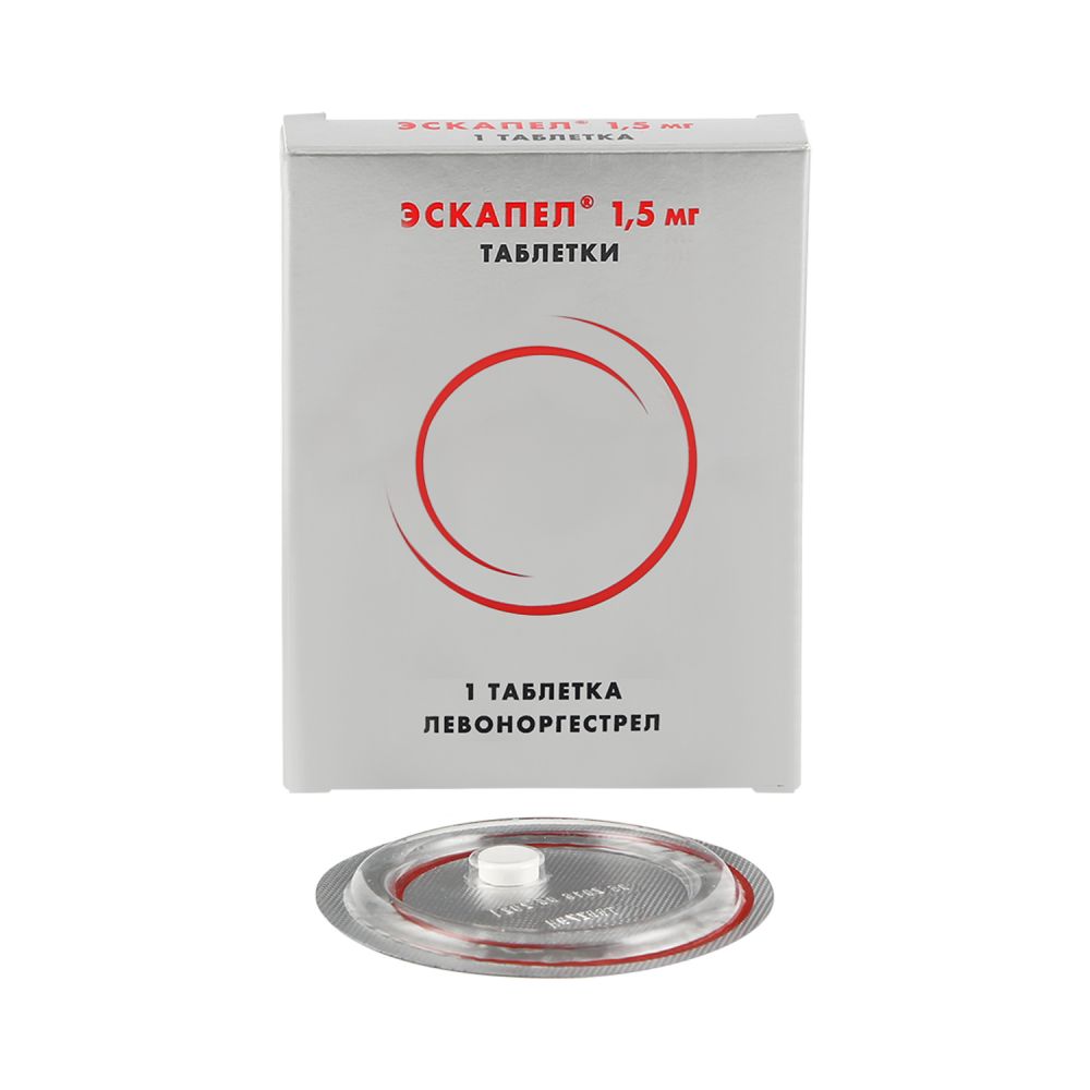 Эскапел таб. 1,5мг №1