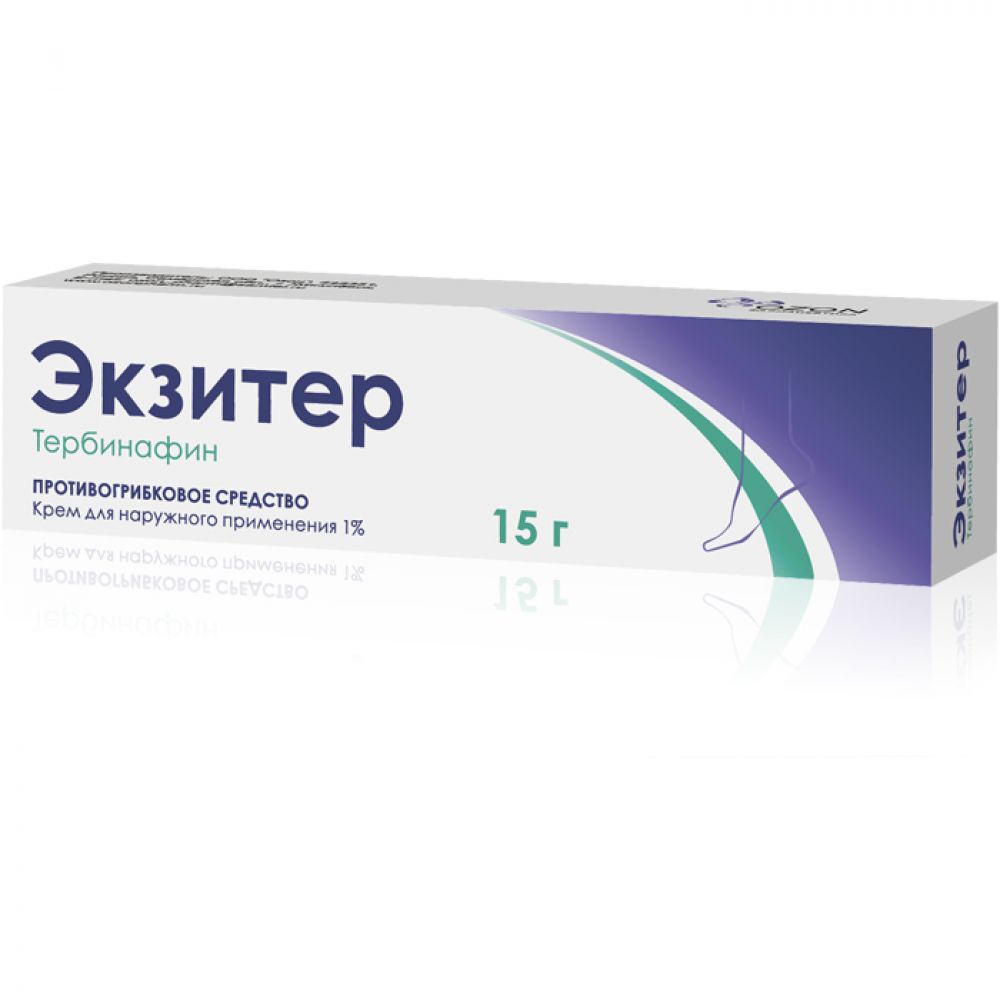 Экзитер 1% 15 гр. крем д/наруж прим. 1+1