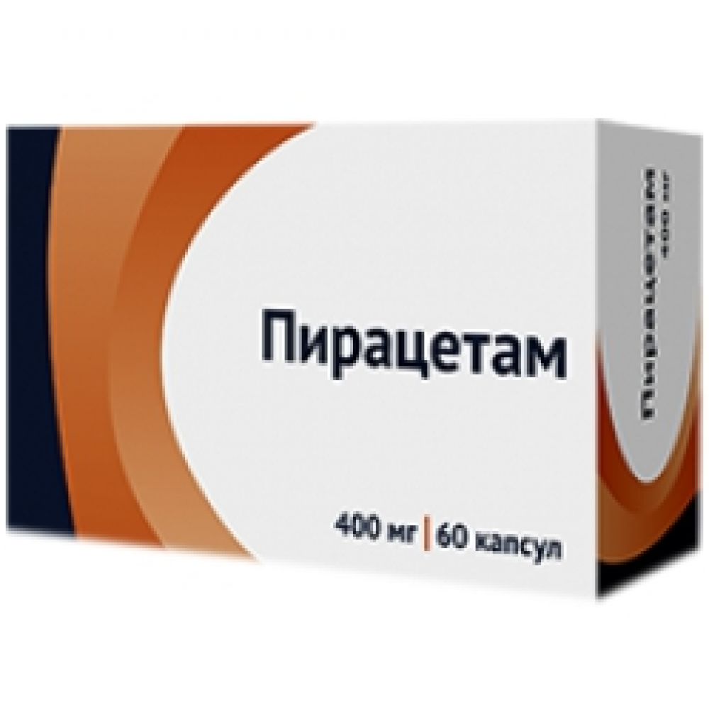 Пирацетам капс. 400мг №60