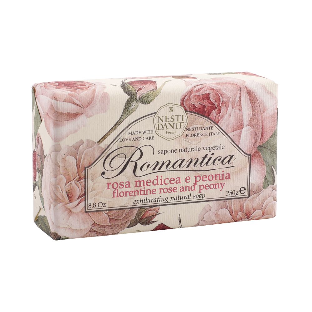 Ригла мыло Нести Данте роза/пион 250г