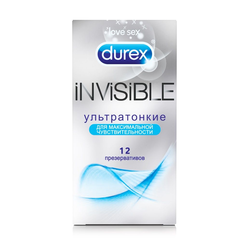 Дюрекс презервативы Инвизибл ультратонкие №12