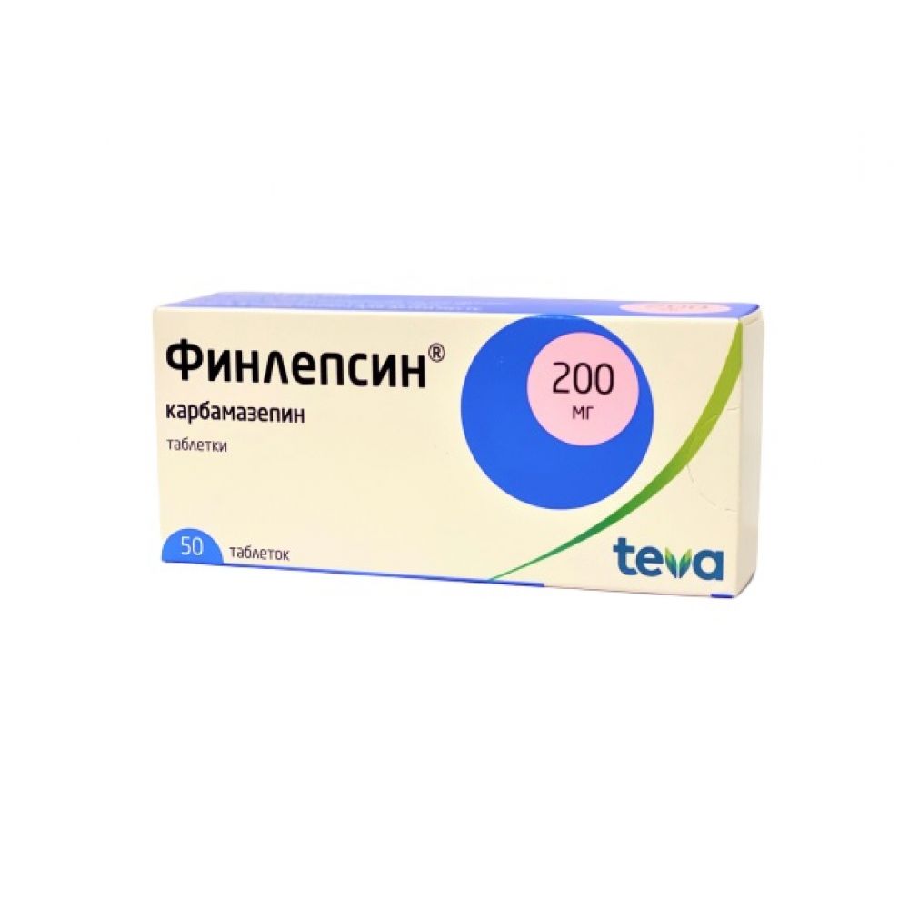Финлепсин таб. 200мг №50