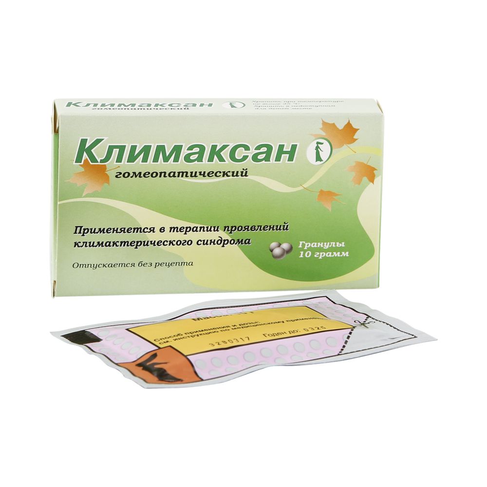 Климаксан гранулы 10г
