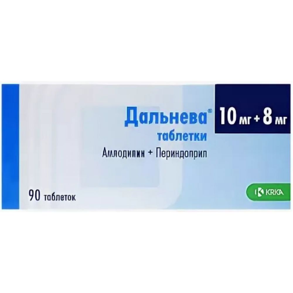 Дальнева таб. 10мг+8мг №90