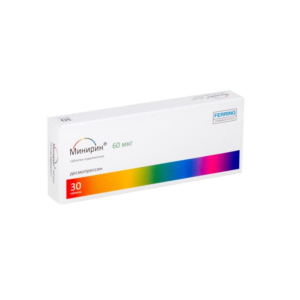 Минирин таб.подъязычн. 60мкг №30