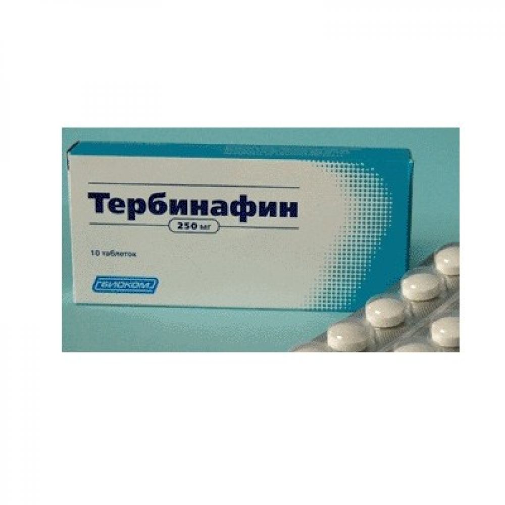 Тербинафин таб. 250мг №10