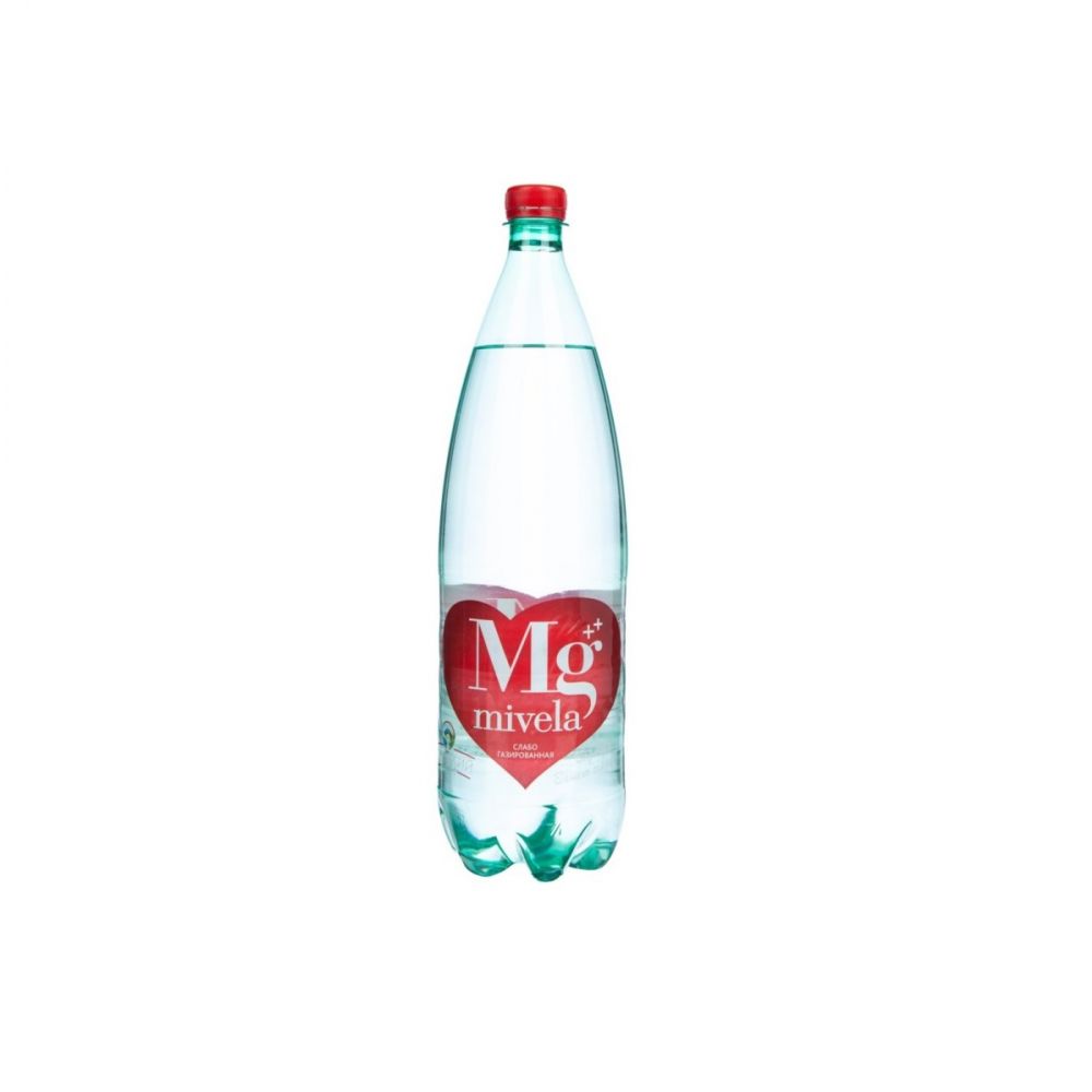 Ригла вода минеральная Мивела Mg++ природ.питьевая лечеб.-столов.газ. 1л