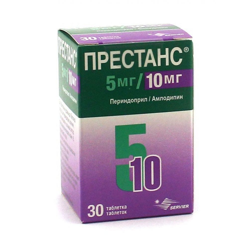 Престанс с дозатором таб. 5мг+10мг №30