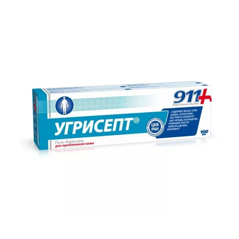 911 гель д/лица Угрисепт 100мл