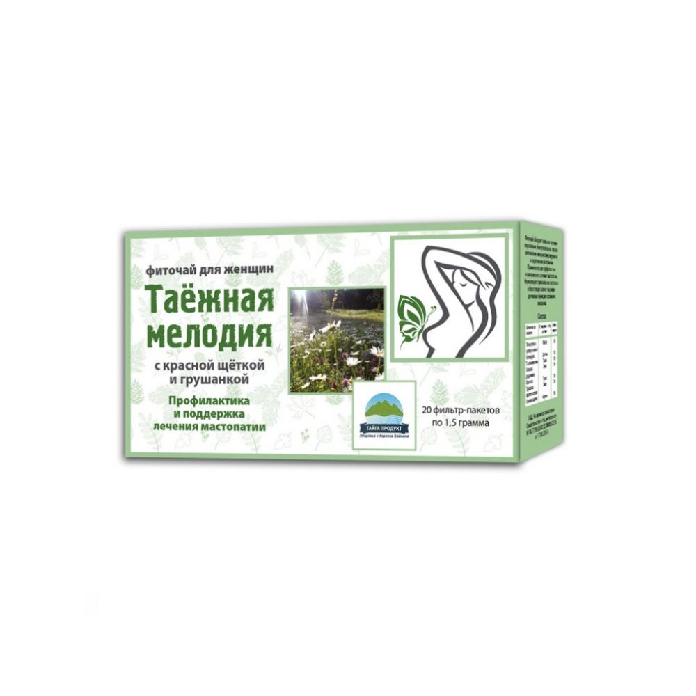 Тайга-Продукт фиточай Таежная мелодия при мастопатии ф/п №20