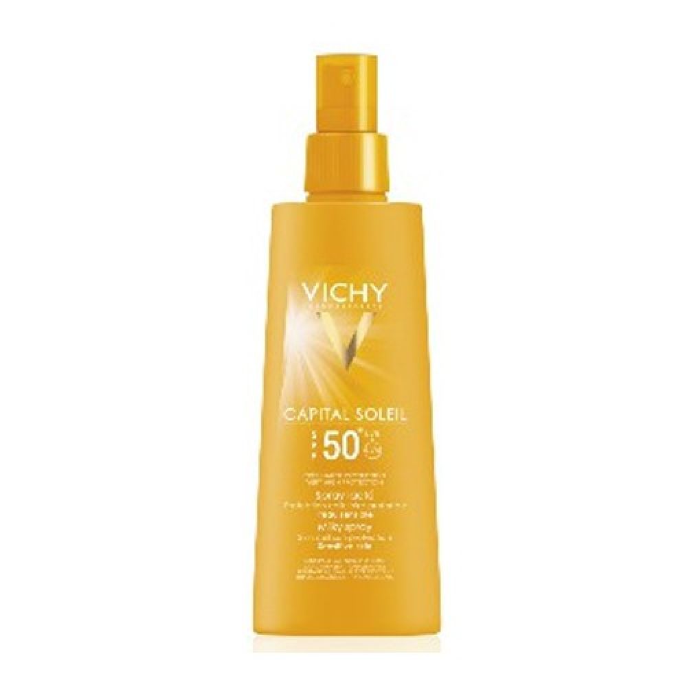 Виши Капиталь Солей спрей д/тела солнцезащитный SPF50+ 200мл M2978001