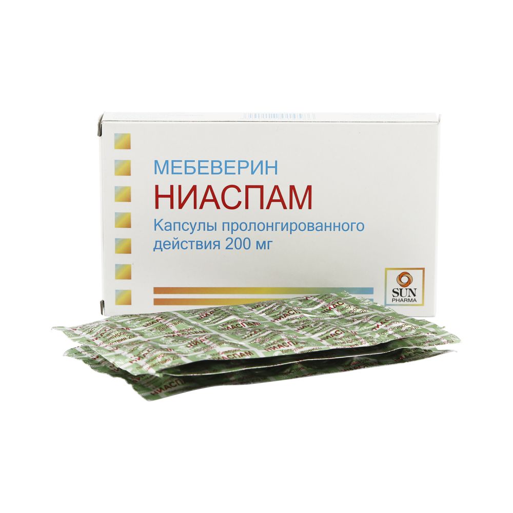 Ниаспам капс.пролонг. 200мг №30