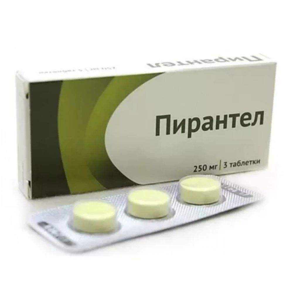 Пирантел таб. 250мг №3