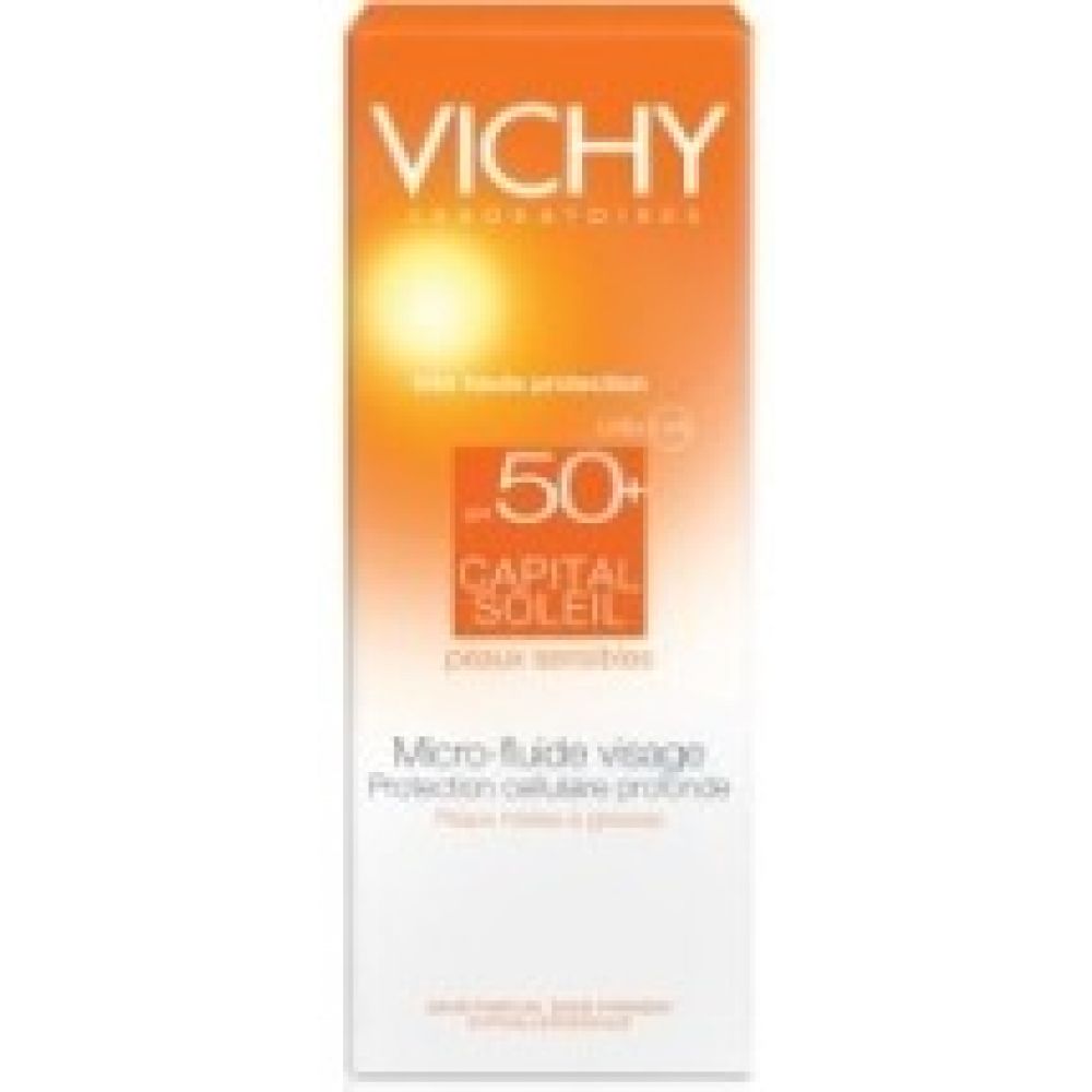 Виши Капиталь Солей крем д/лица солнцезащитный SPF50+ 50мл M0699602