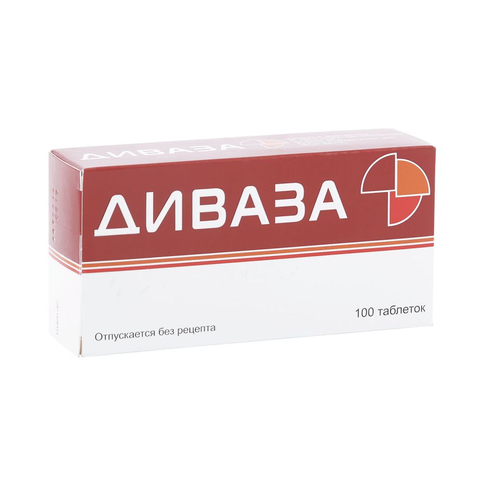 Диваза таб.д/рассасывания №100