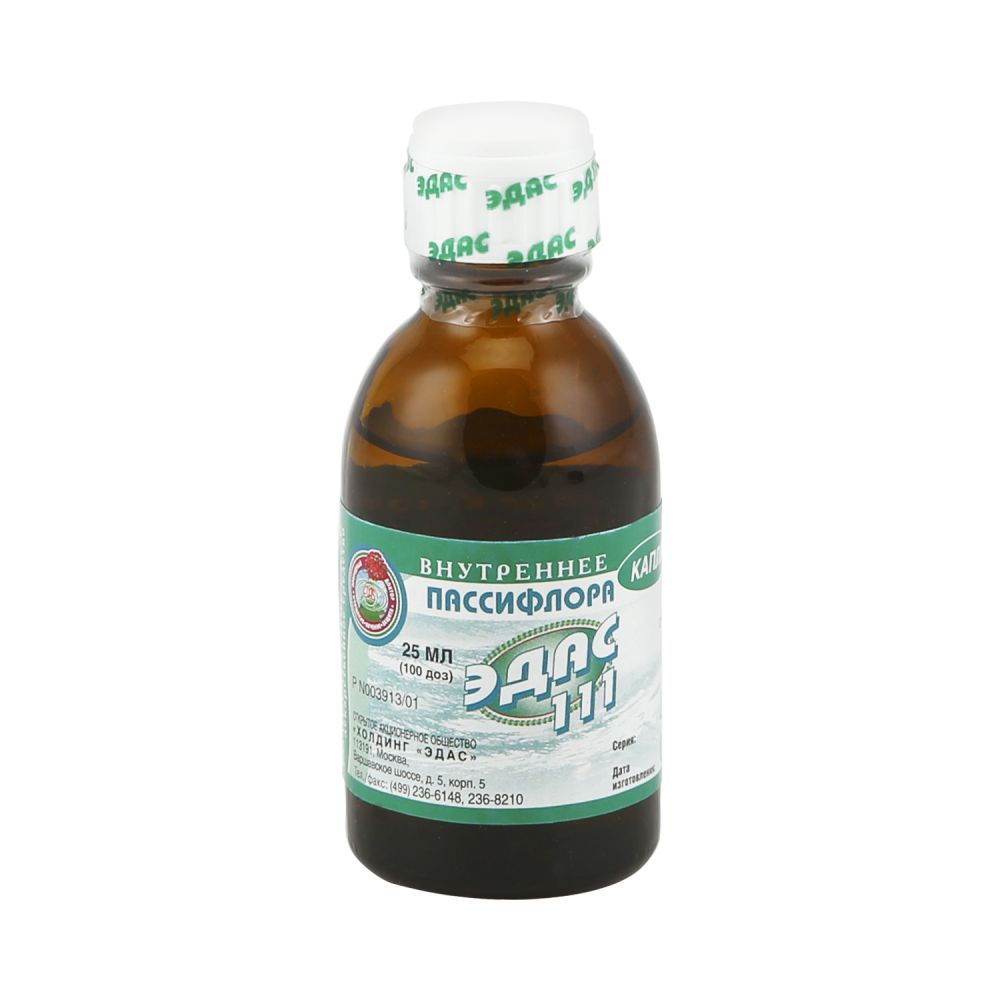 Эдас-111 при неврозах капли 25мл
