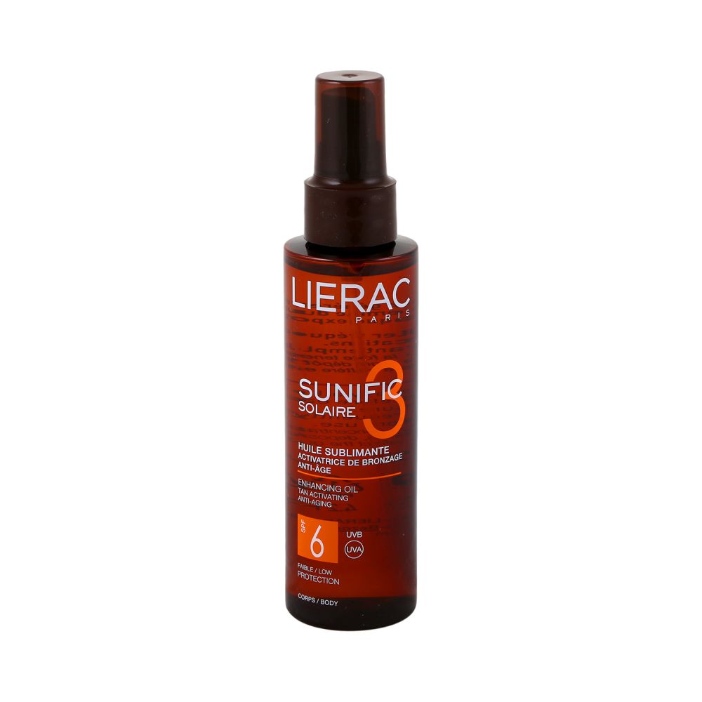 Лиерак Санифик масло д/тела д/загара SPF6 125мл L433